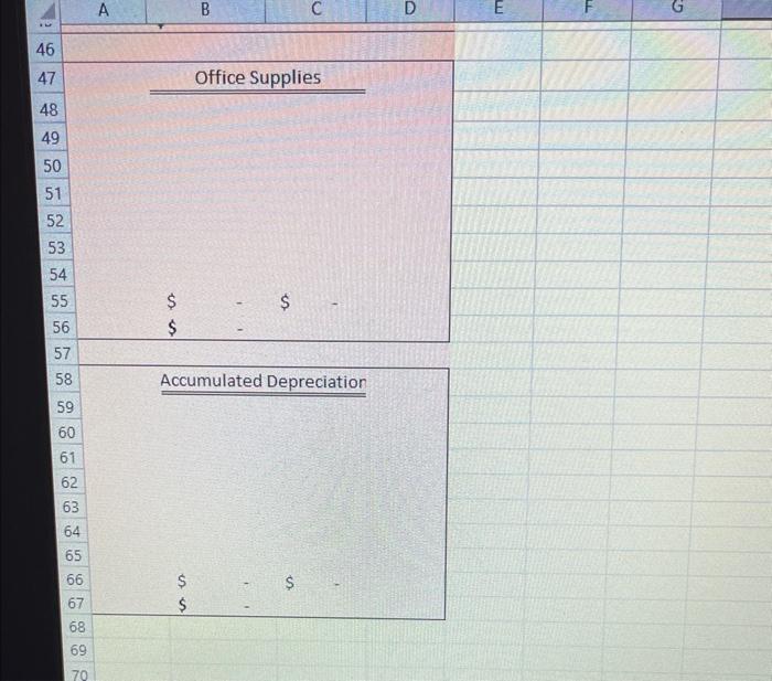 2: Owner signed lease on office space; paying first (March 20XX) and