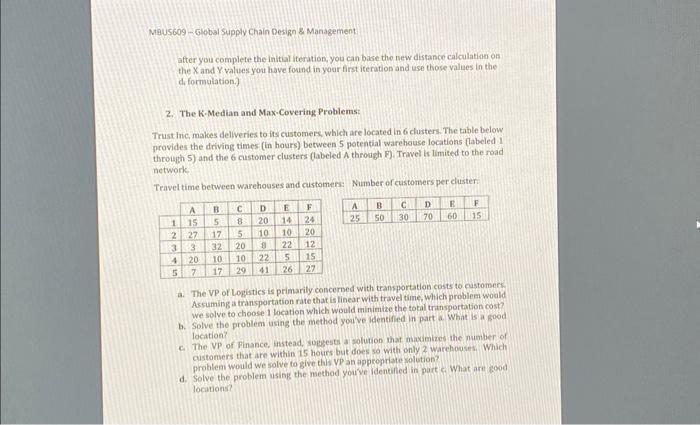 Workbooke for this module, but make sure to report on questions asked