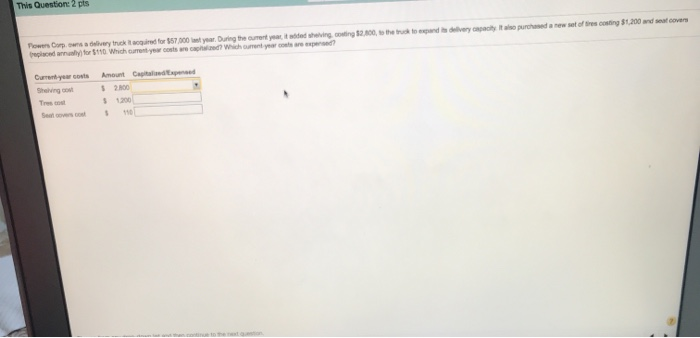  This Question: 2 pts and very two purchased a new set