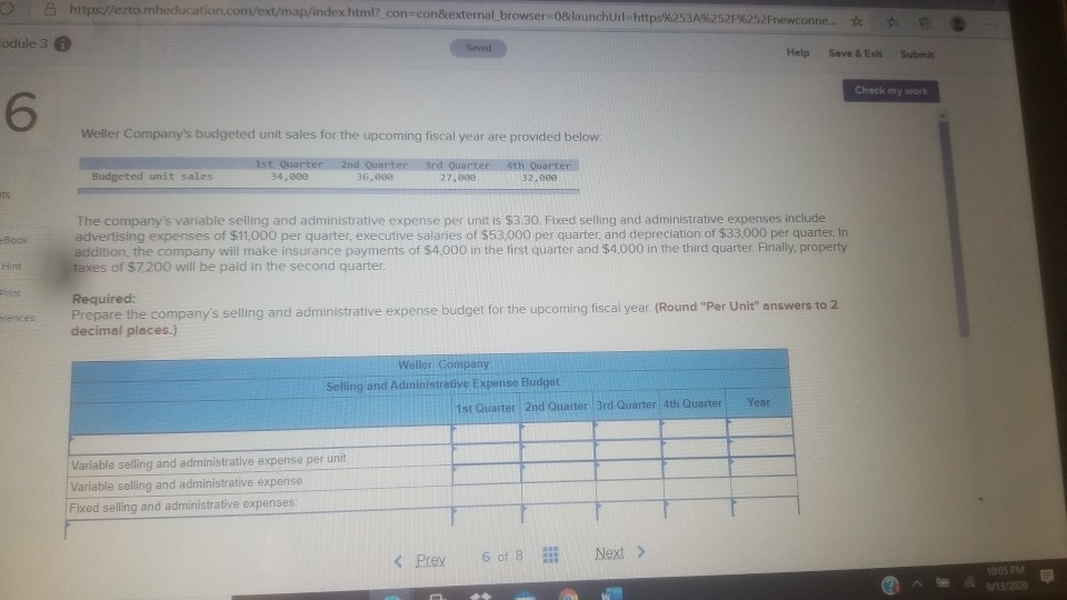 https://ezto.mheducation.com/ext/map/index.html?_con=con&external_browser=0&launchurlhttps%253A%252F%252Fnewconne... odule 3 Saved Help Save & Ext Submit Check my