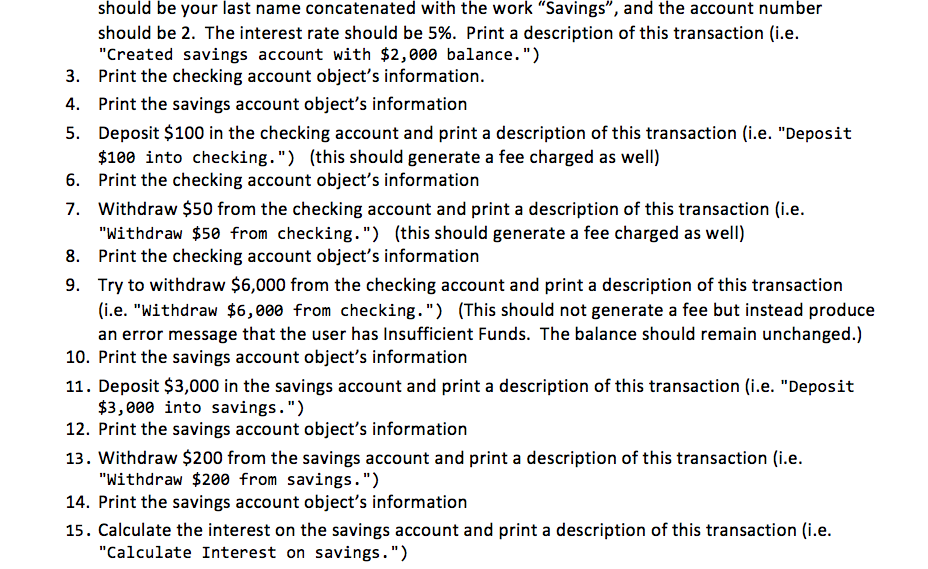 All customers at this back can deposit (i.e. credit) money into their