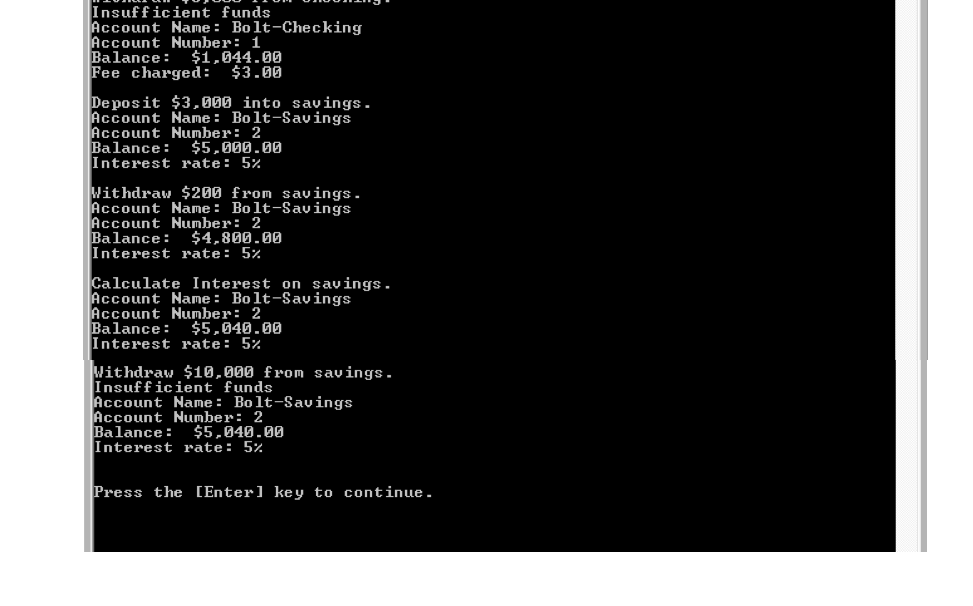 of accounts also exist. Savings accounts, for instance, earn interest on the
