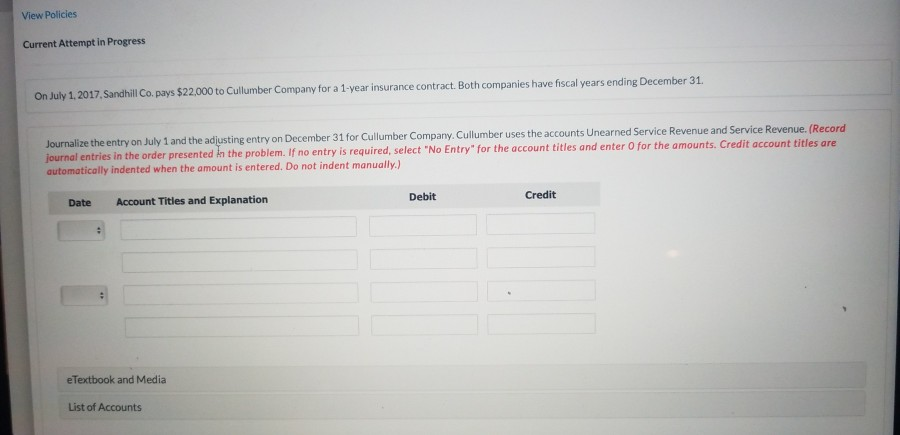 View Policies Current Attempt in Progress On July 1, 2017, Sandhill
