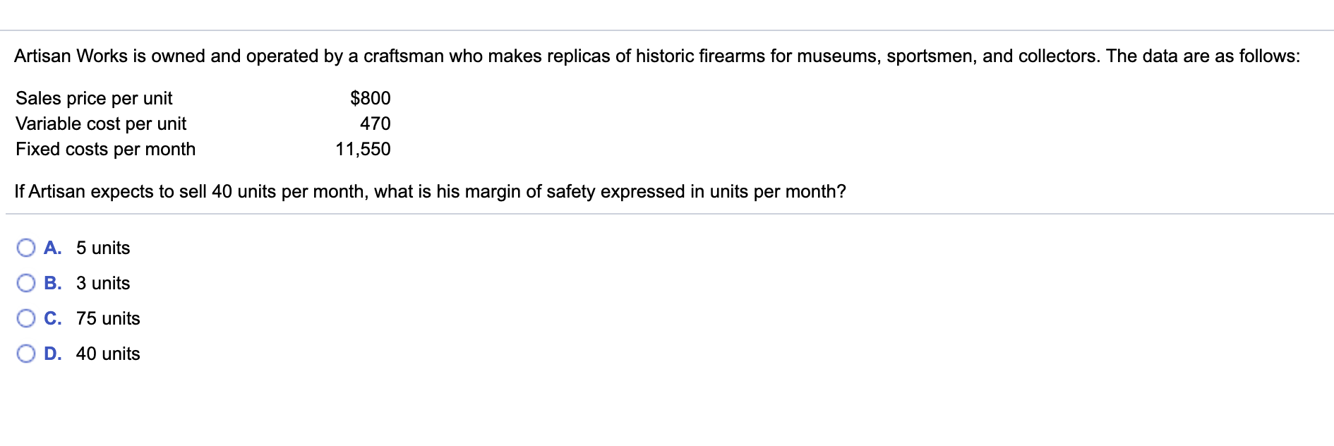 enhance its functionality, it will require an additional $40 per unit of