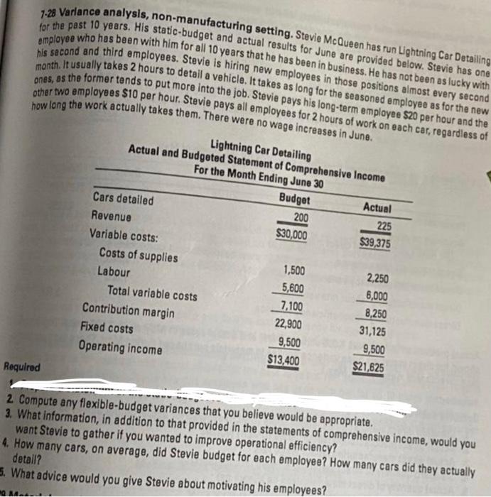 please do only part 2 as a table for excel and i