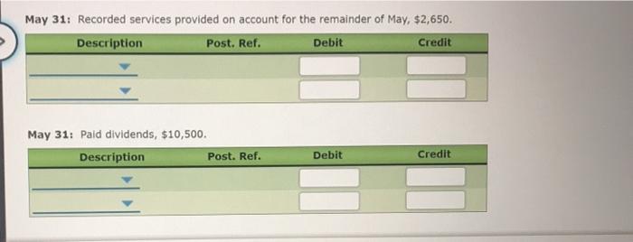51 Salary Expense 16 Prepaid Insurance 52 Rent Expense 18 Office Equment