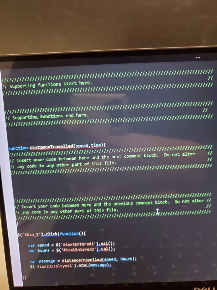 give a thumbs up with a positive feedback Distance Travelled Click the