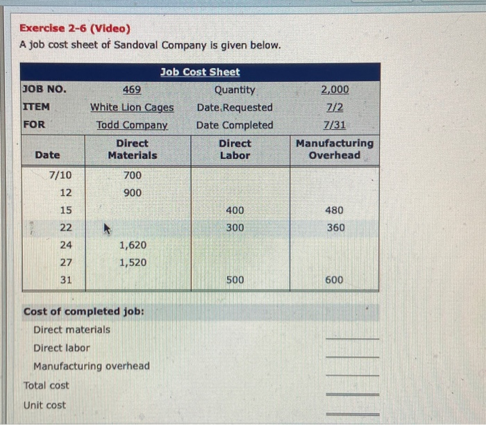 jobs in process: Job No. 429 $2,450, and Job No. 430 $1,690.