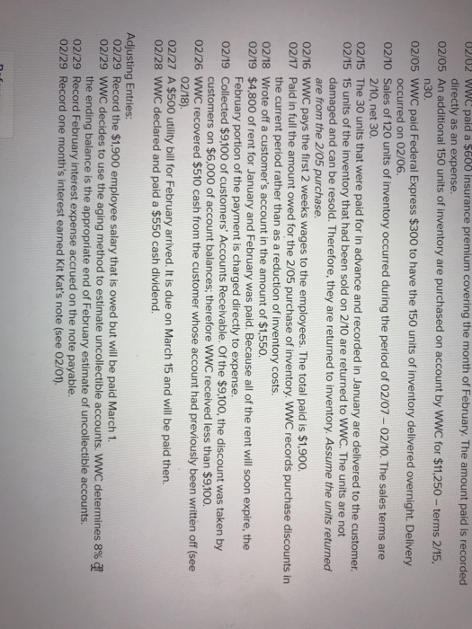 Review of Merchendsing Cyce 1 eqed nmao 20.00 point Project 2: Part