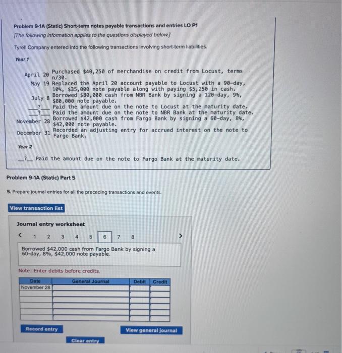 on the note to NBR Bank at the maturity date. November 28