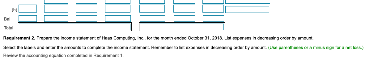 C. Paid $4,300 on accounts payable. d. Purchased supplies on account, $500.