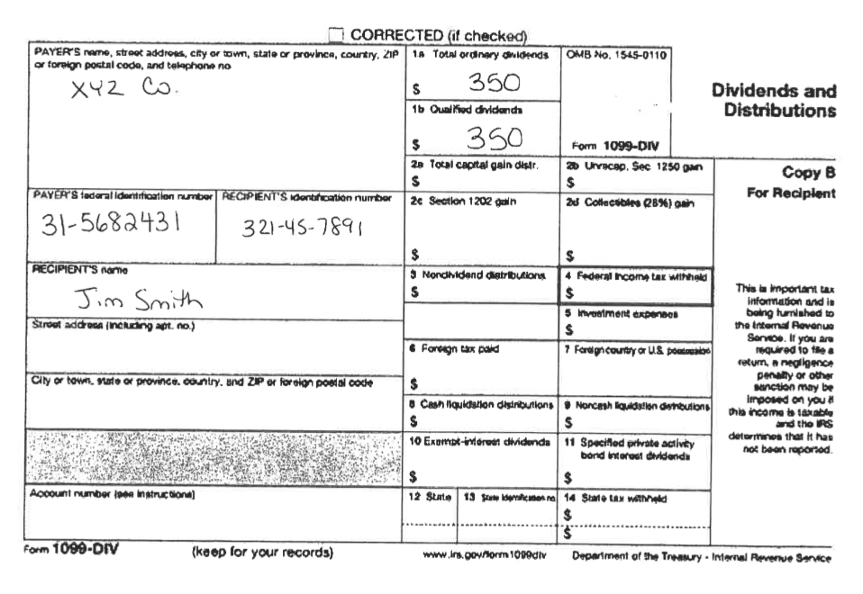 year . Jim owns a lake house that he rented out for