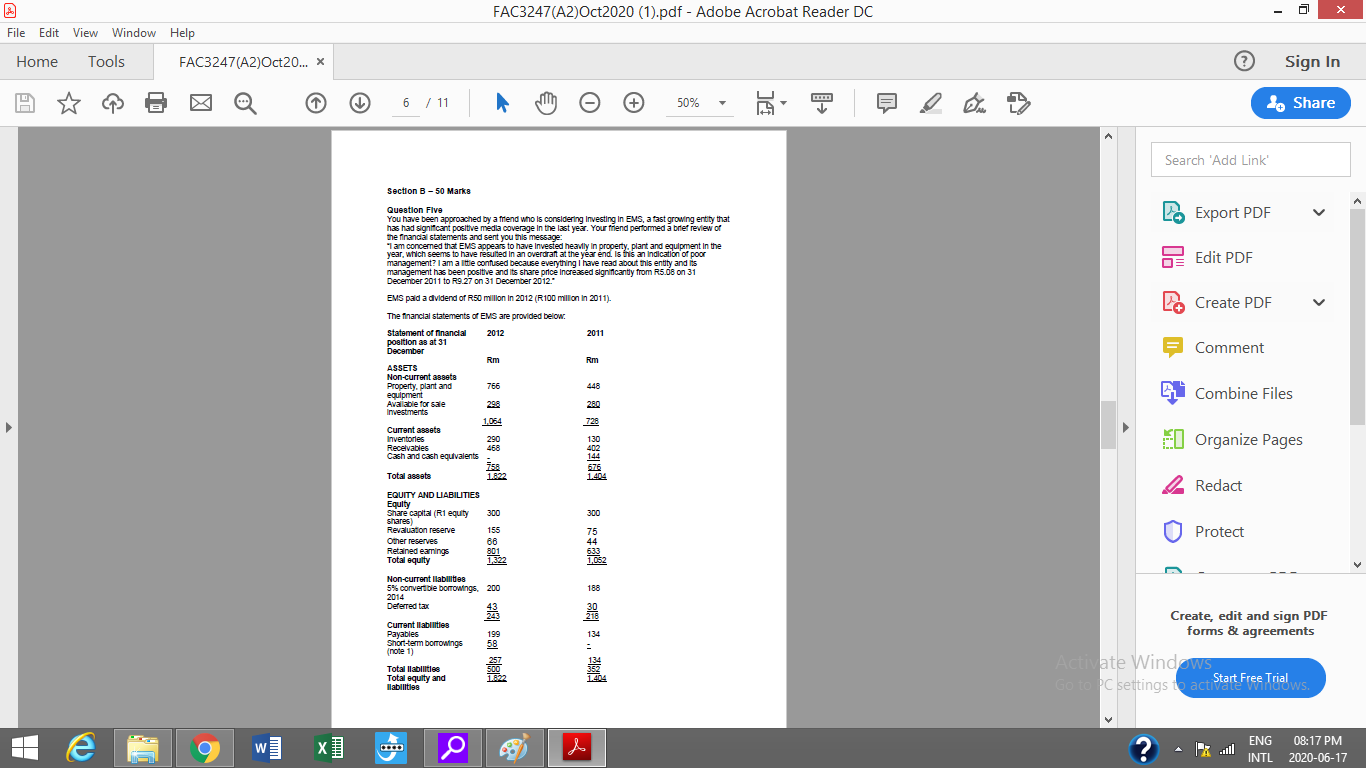 FAC3247(A2)Oct2020 (1).pdf - Adobe Acrobat Reader DC File Edit View Window