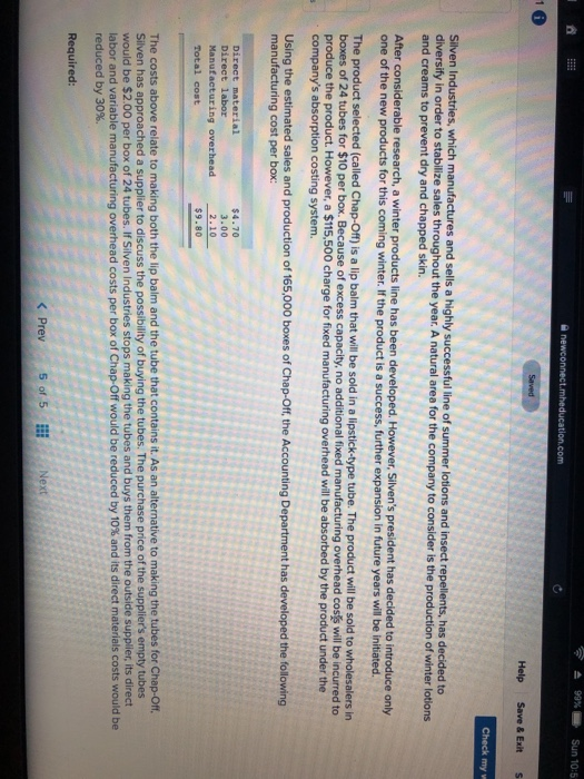  99% sun 10:5 newconnect Help Save & Exit s Silven diversify