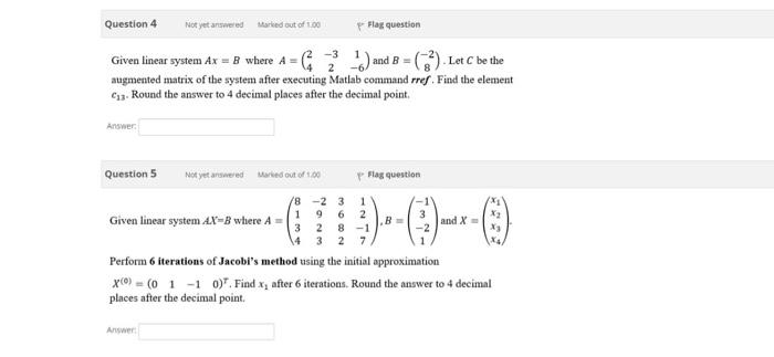 answer . If it is possible with explanation Using secant method find