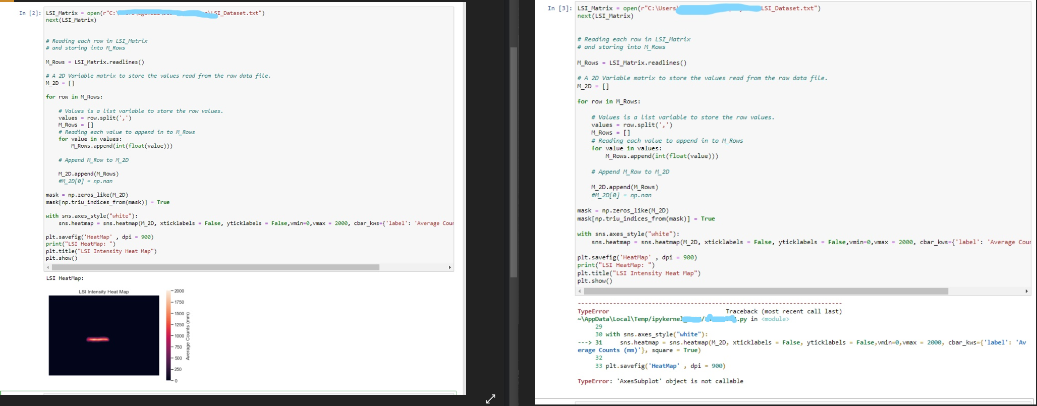 Hello, I would like some python troubleshooting help. Below I have a