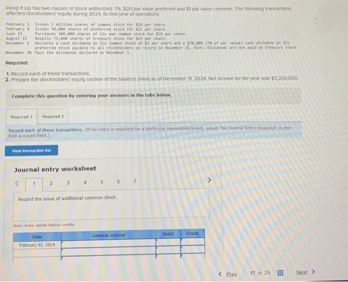 RECORD TRANSACTIONS AND CREATE A BALANCE SHEET TB PR Qu. 10-181 (Static)