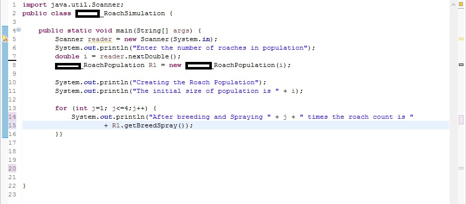 to do with the for loops... please help Due Date: As noted