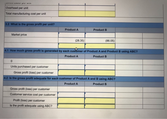 per unit 0.5 DLH per unit 0.4 MH per unit 110 batches