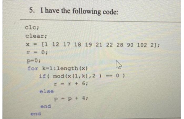 Suppose I run this code , what will be the result of