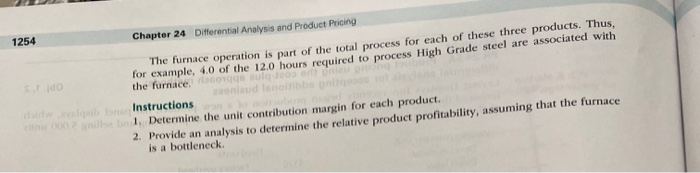 profit analysis with bottleneck operations Obj. 3 Hercules Steel Company produces three