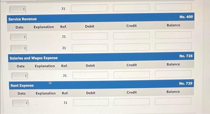office rent of $750 cash for the month Completed a tax assignment
