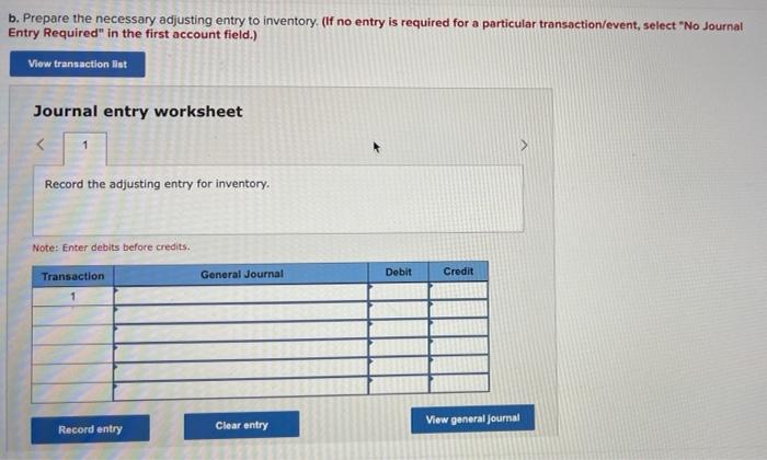 reports inventory using the lower of cost and net realizable volue. Below