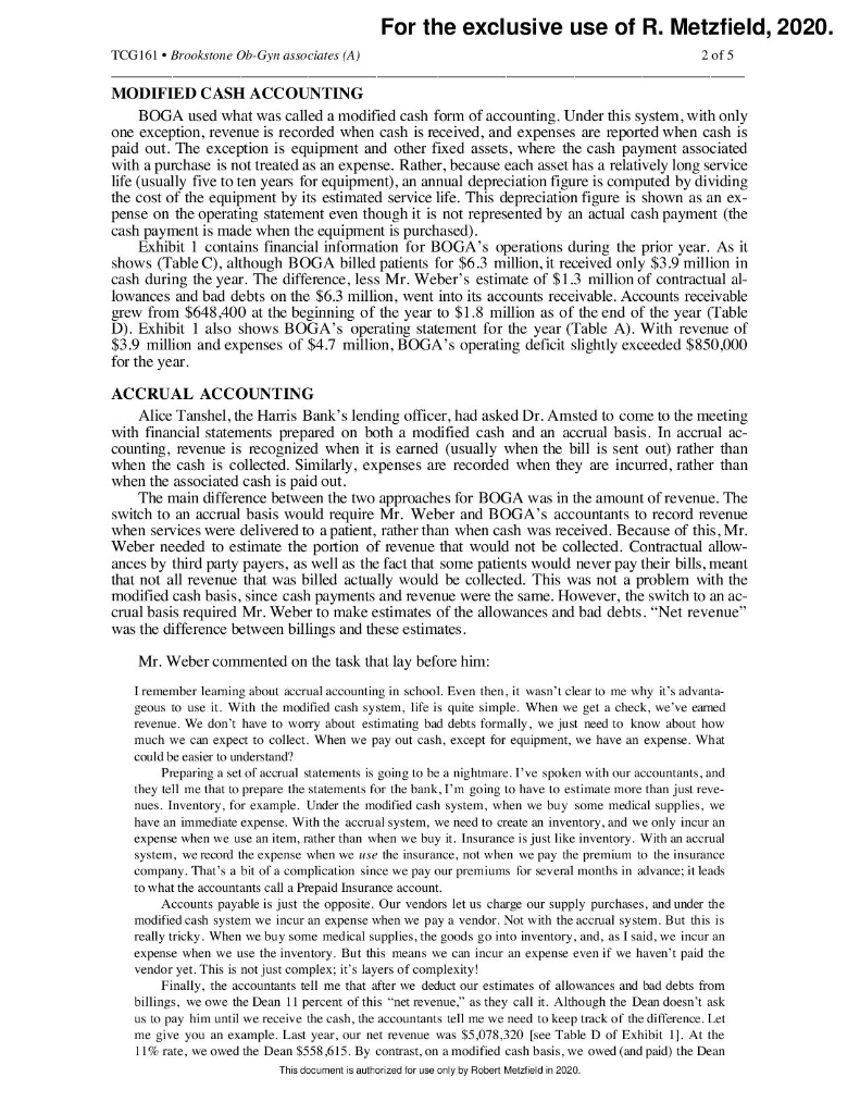 and a balance sheet as of December 31. What do these statements