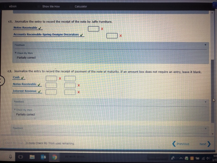 Decorators issued a 120-day, 4% note for $60,000, dated April i3 to