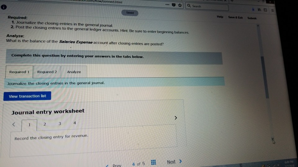 Company's ledger contains the following account balances: 101 Cash 111 Accounts Receivable