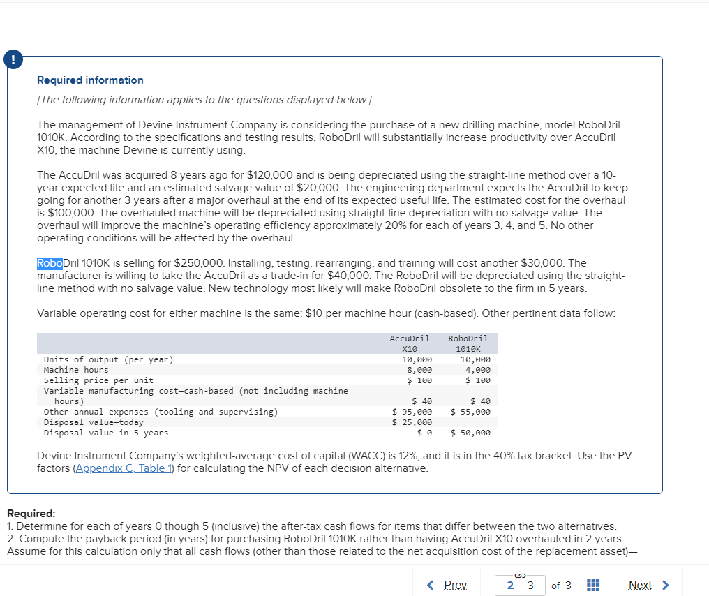 Please help answer Req 1 & 3, and Req 2 Required information