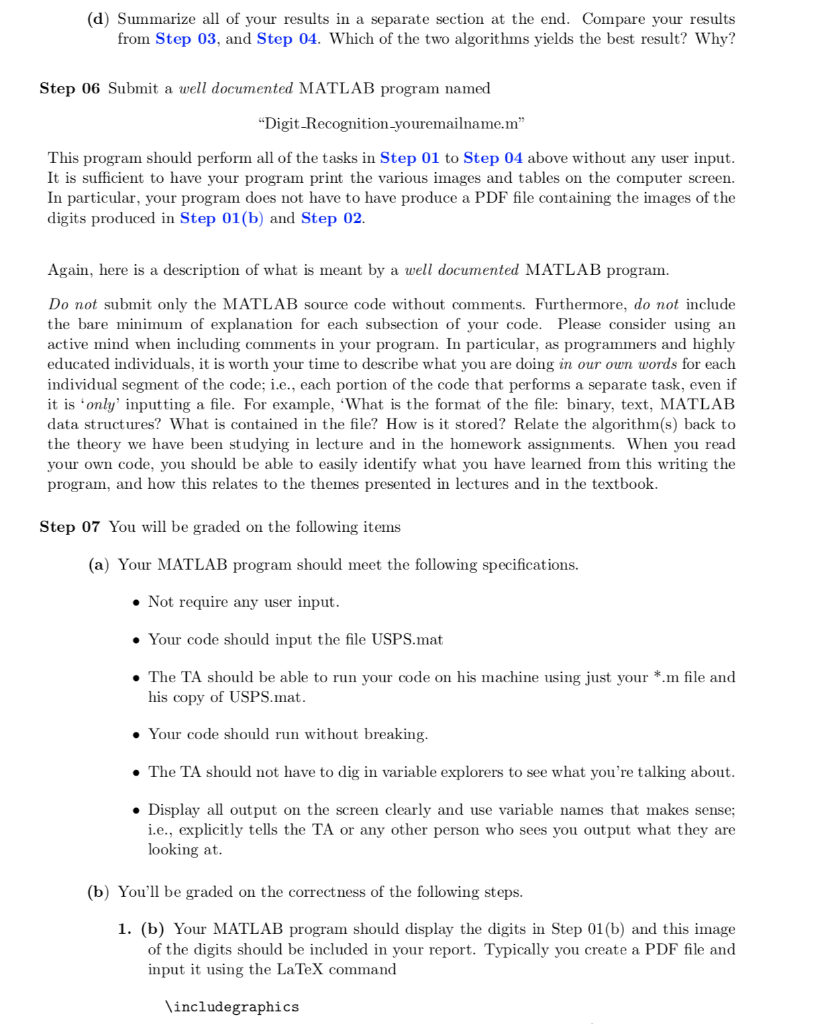 arrays e train patterns e test patterns of size 256 4649 and