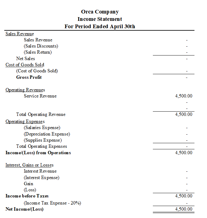 Need help with updating Financial statements (type in missing numbers). Not all