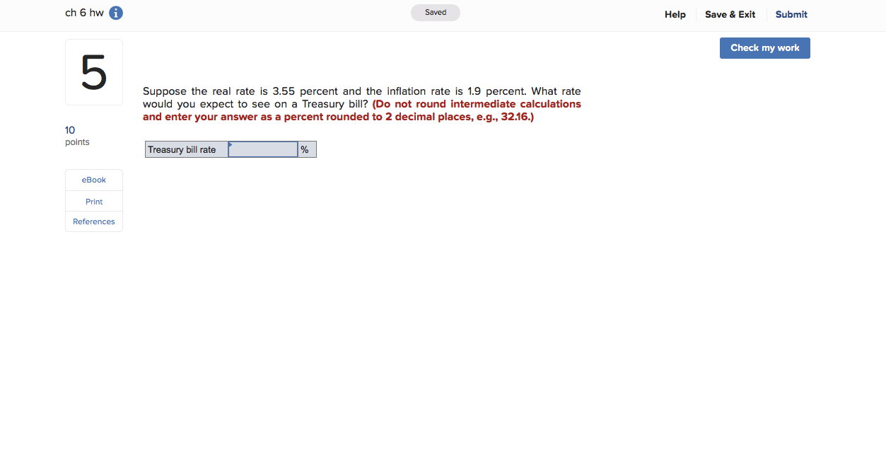  ch 6 hwi Saved Save & Exit Submit Help Check my