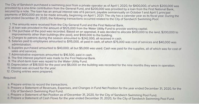 please help with what i am missing Prepare a Statement of Revenues,