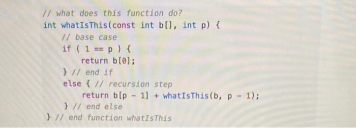 must describe the idea and the logic of the program. \#include int