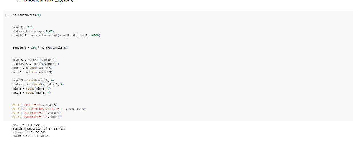 that yield rates for the stock over some period of time follow