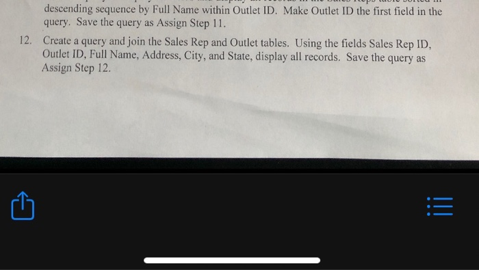  descending sequence by Full Name within Outlet ID. Make Outlet ID