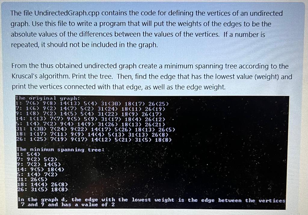  Please write the whole code, and also you have to use