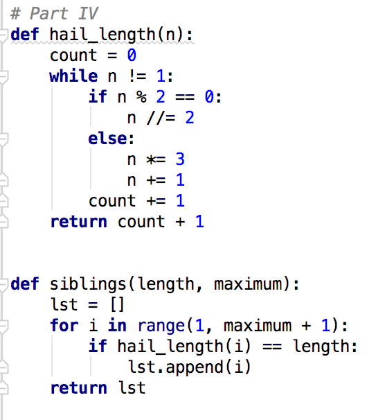 results from manipulating a positive integer value n as follows: . If