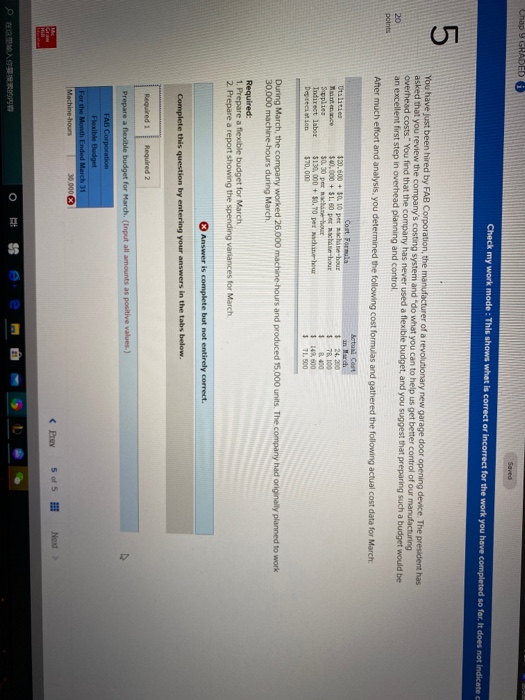  Chap 9 GRADED 0 Check my work mode: This shows what