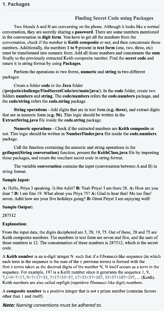 Can you please provide the solution for the below question in java?