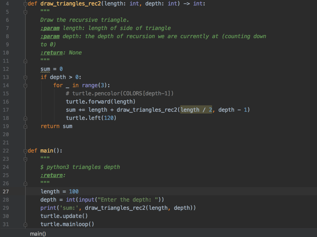 I don't know how to trace this code, the result is shown