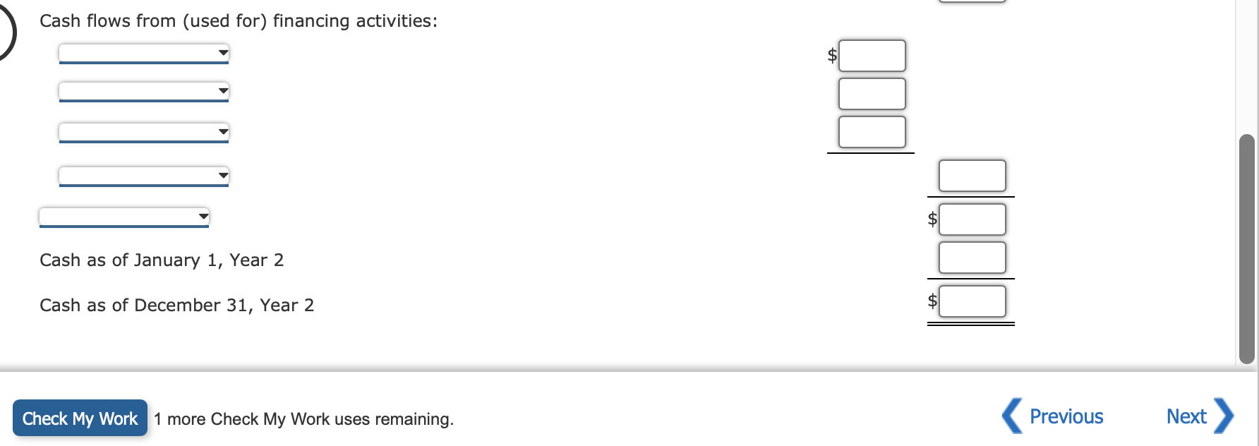payable for $100,000 were retired by payment at their face amount. -