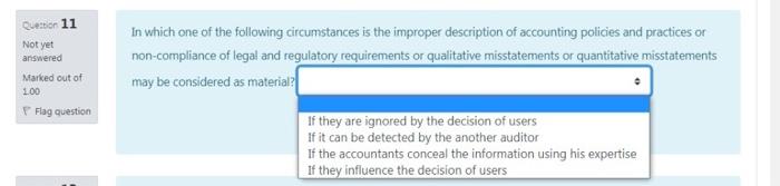  please answer Q 11 and 12 fastly Question 11 Not yet