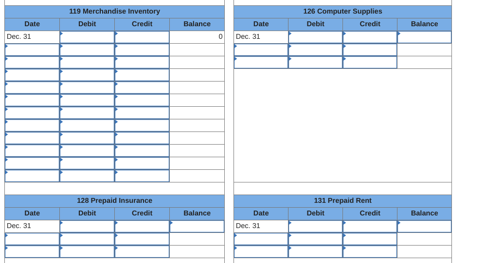 Retained earnings Debit Credit 319 Dividends Debit Credit Date Balance Date Balance