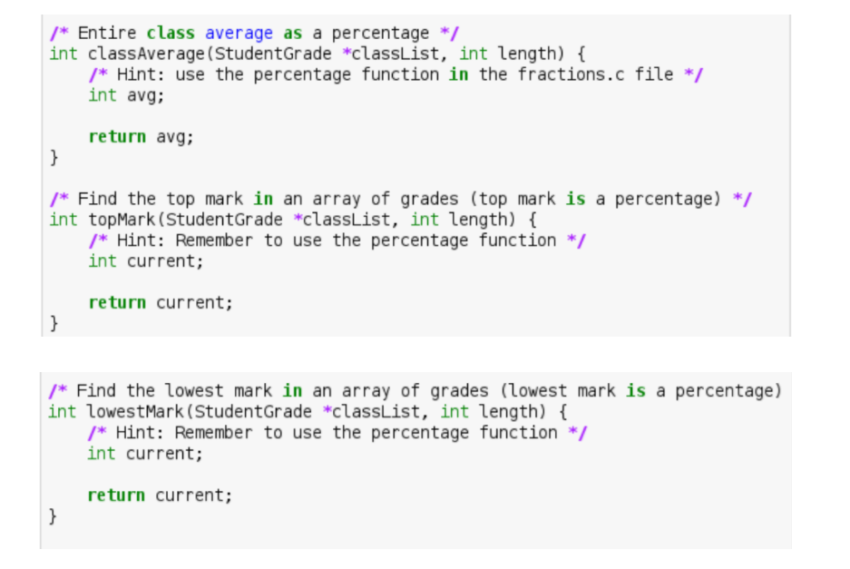 there are no errors and compiles smoothly with gcc. Thanks. (This is