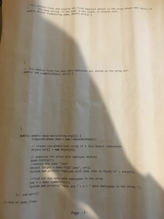 int wage: private int rank private char gender: //either f or n