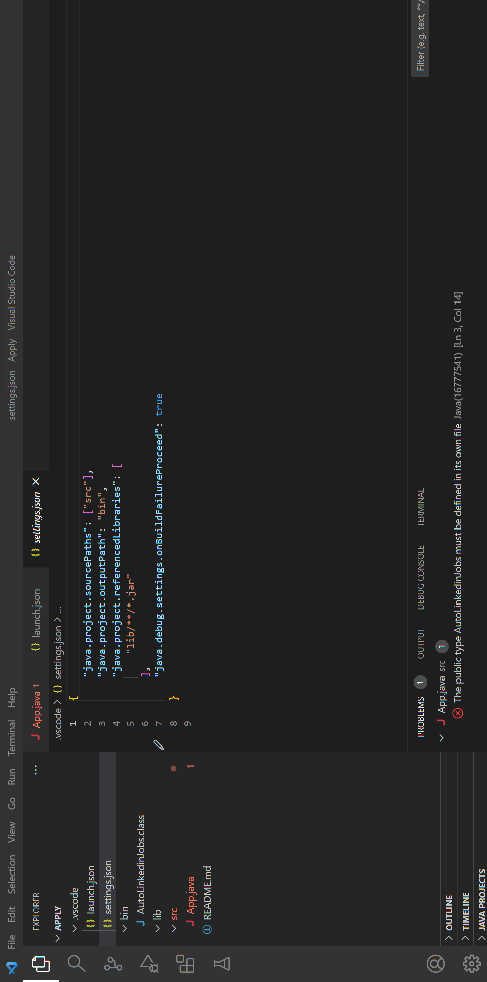 { public static void main(String[] args) { // Declare variables String keywords;