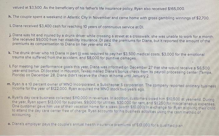 of Form 1040 through line 9 and Schedule 1 for the Workmans